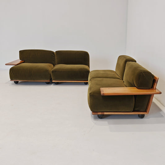 Divano modulare mod. Pianura Mario Bellini per Cassina anni 70