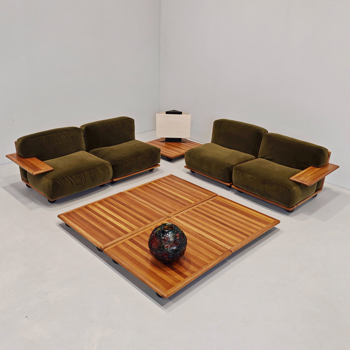 Divano modulare mod. Pianura Mario Bellini per Cassina anni 70