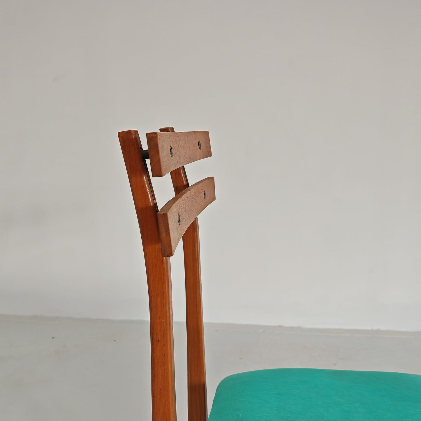 Sedie in legno vintage Roberto Aloi anni 60