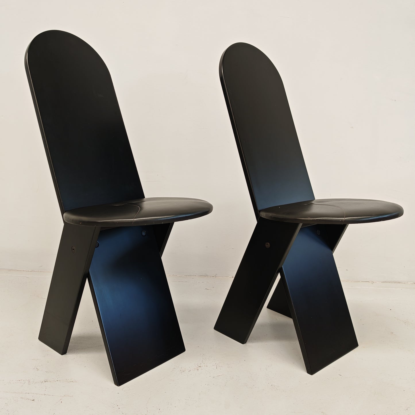 Set di 2 sedie SD57 Marco Zanuso per Poggi anni 70