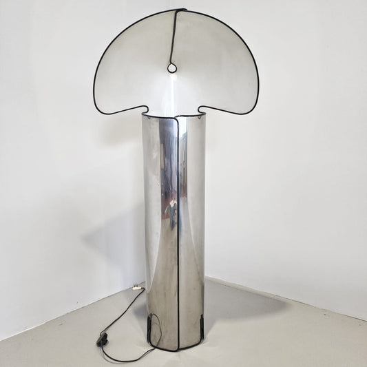 Lampada piantana modello "Chiara" di Mario Bellini per Flos originale anni 70