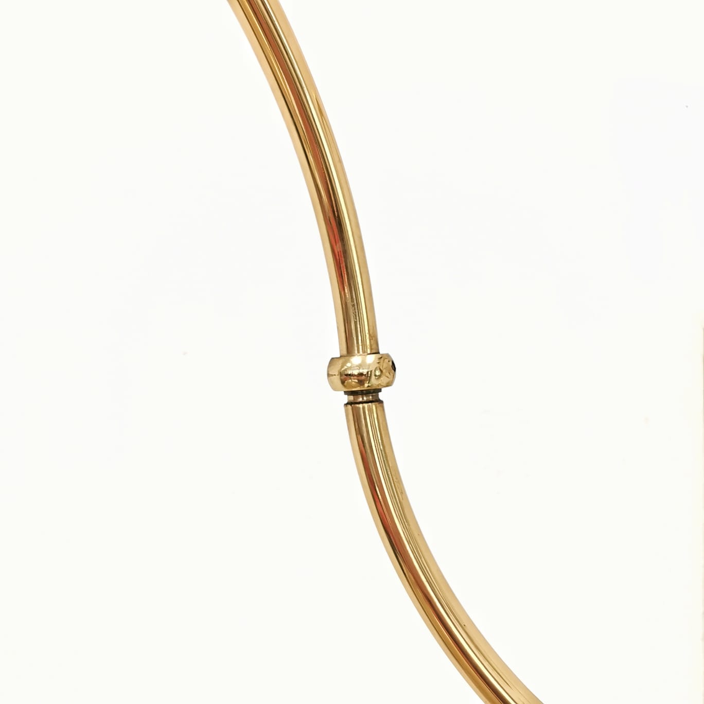 Lampada a muro in ottone orientabile vintage anni 80