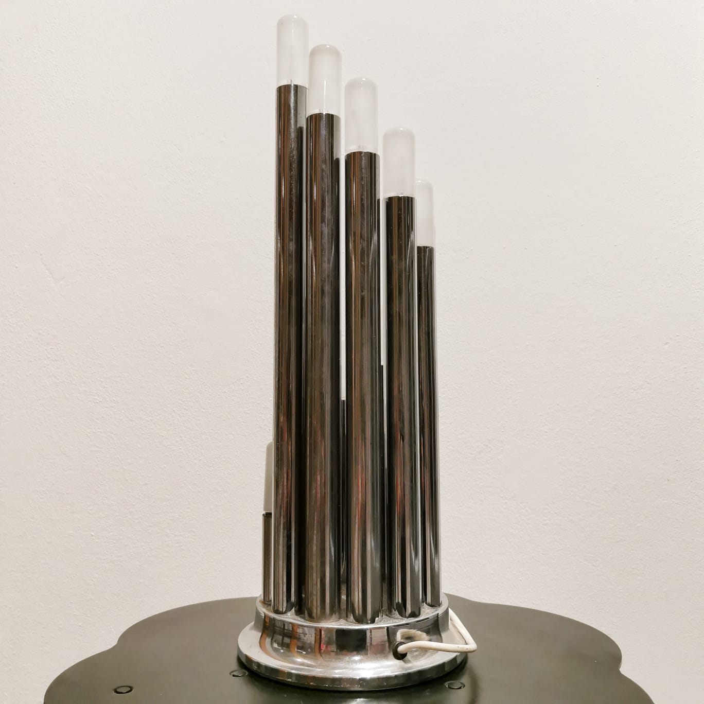 Lampada da Tavolo Reggiani spirale vintage anni 70