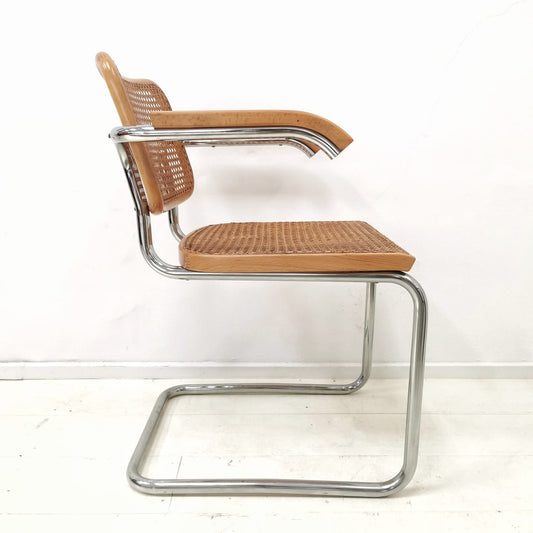 Sedia Cesca con braccioli M. Breuer per Gavina 1960's