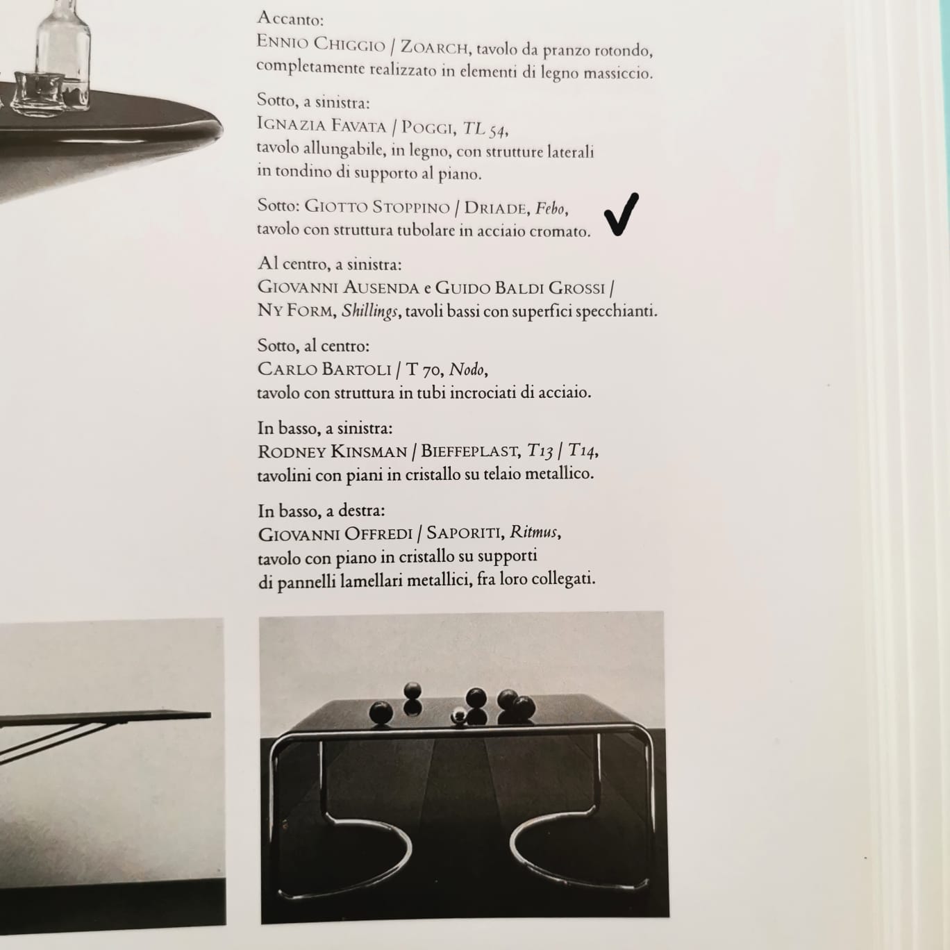 Tavolo Scrivania mod Febo Giotto Stoppino per Driade 1970