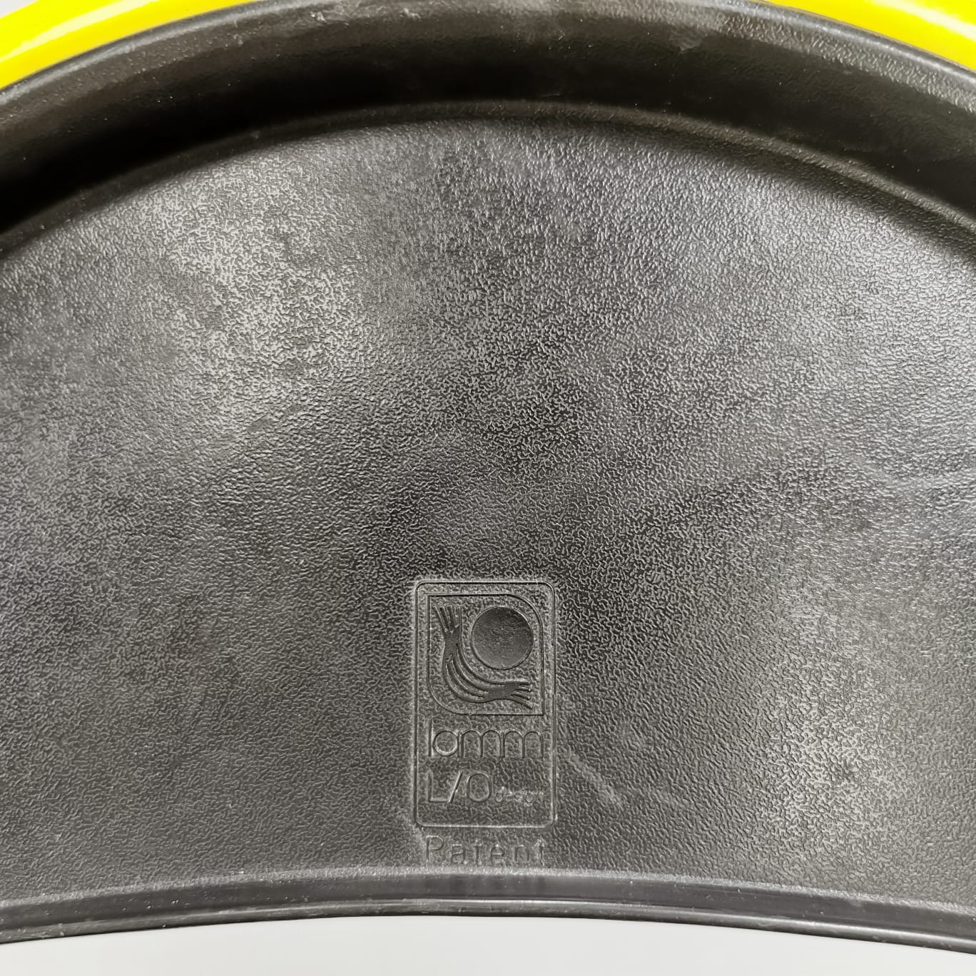 Yellow Clark folding chairs by Lucci and Orlandini for Lamm from the 1980s