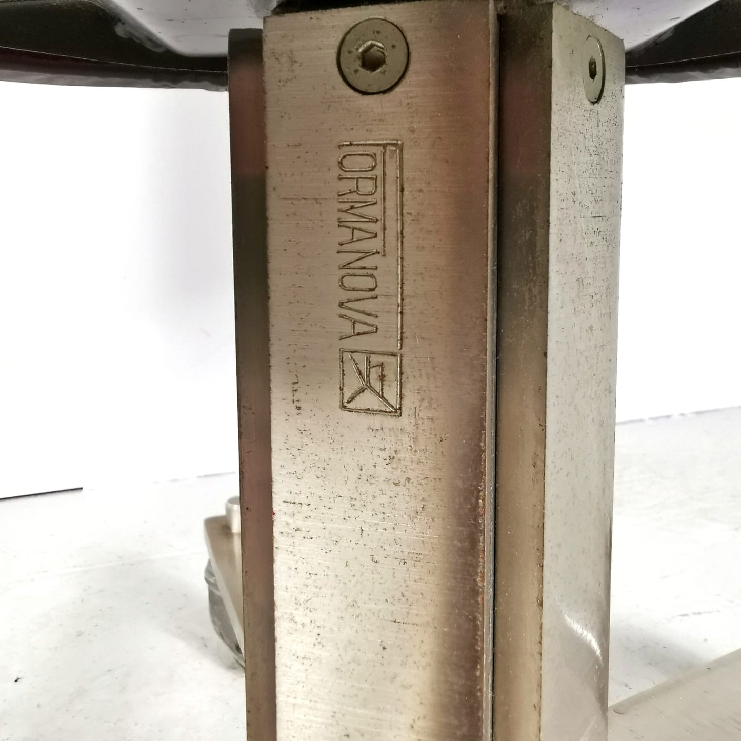 Swivel Leather Armchair, Giulio Moscatelli for Formanova, 1960s