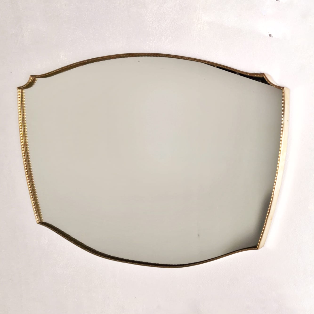 Grande Specchio Ottone vintage anni 40