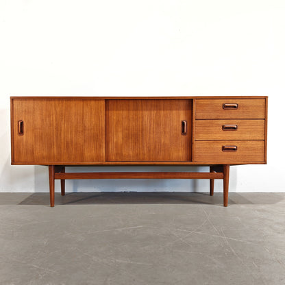 Enfilade scandinave vintage en teck des années 1960