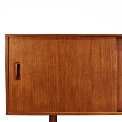Enfilade scandinave vintage en teck des années 1960