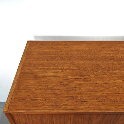 Enfilade scandinave vintage en teck des années 1960