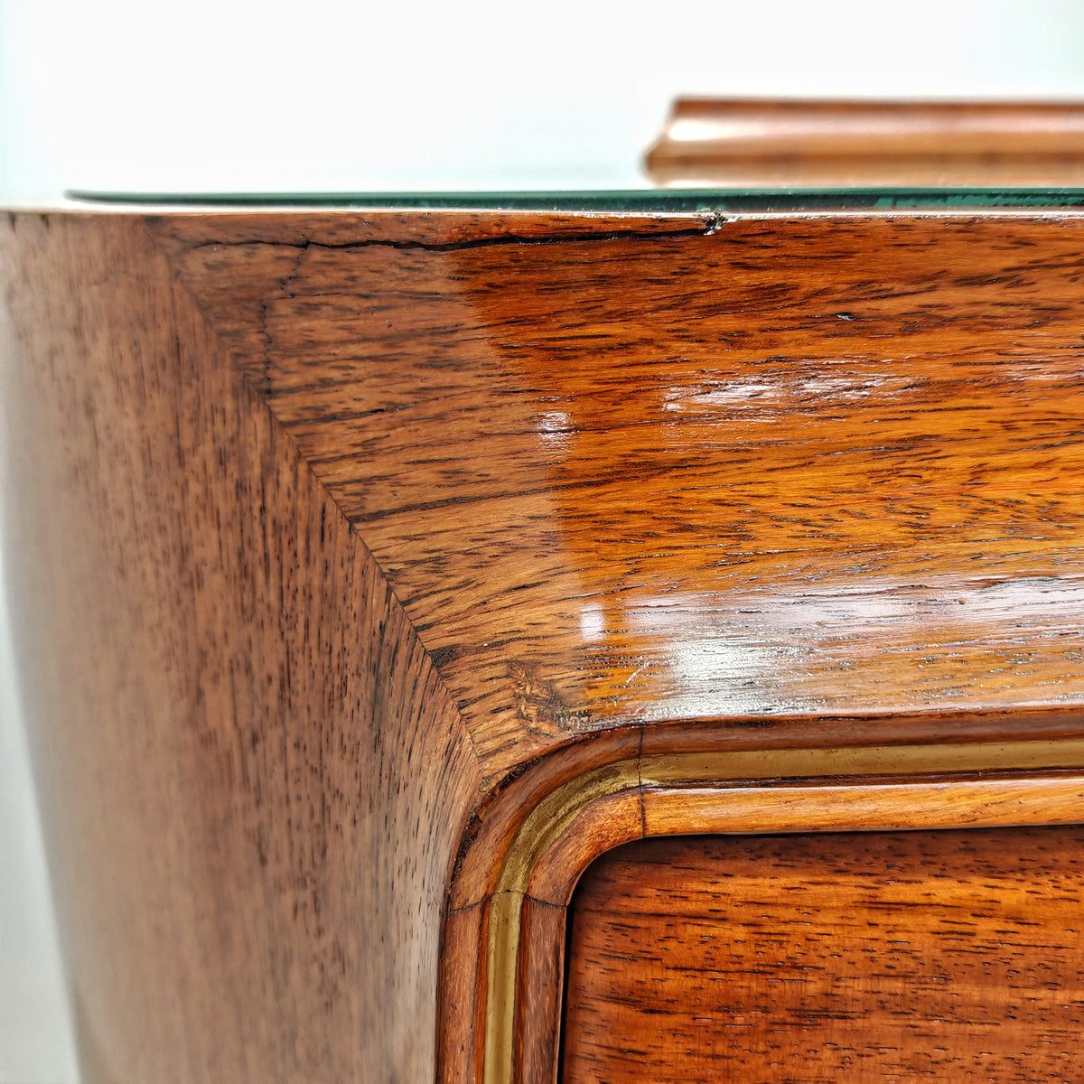 Credenza Mobile Bar in stile Deco di Vittorio Dassi anni 40 50