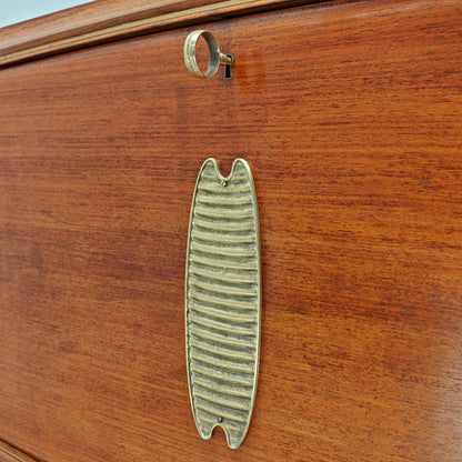 Credenza Mobile Bar in stile Deco di Vittorio Dassi anni 40 50