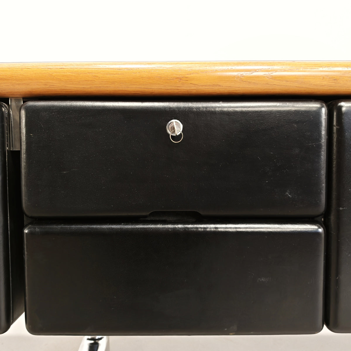 Buffet en cuir Warren Platner pour Knoll, années 1970