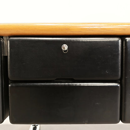 Buffet en cuir Warren Platner pour Knoll, années 1970