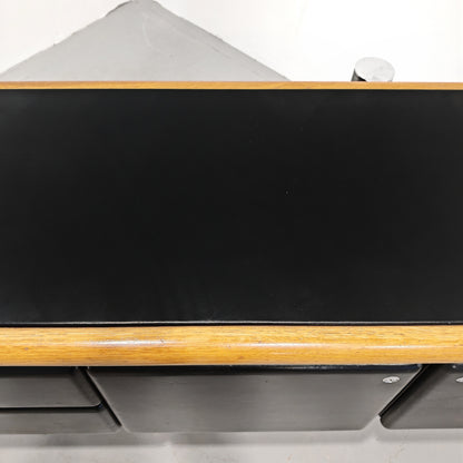 Buffet en cuir Warren Platner pour Knoll, années 1970