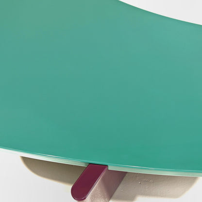 Table basse laquée Saporiti, années 1980