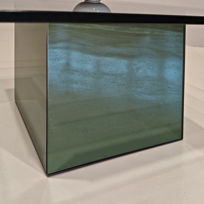 Table basse carrée mod. Blok de Nanda Vigo pour Acerbis, années 1970