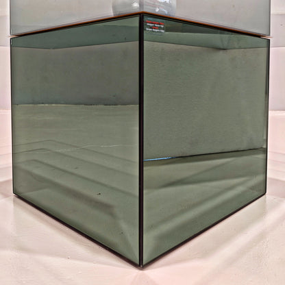 Table basse carrée mod. Blok de Nanda Vigo pour Acerbis, années 1970