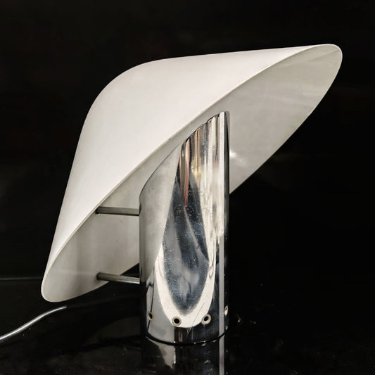 Lampada da tavolo Vintage italiano Pulcino G.Gramigna e S.Mazza per Quattrifolio anni 70