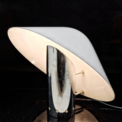 Lampada da tavolo Vintage italiano Pulcino G.Gramigna e S.Mazza per Quattrifolio anni 70