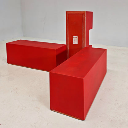 Table basse modulable modèle Scacchi de Mario Bellini pour C&B / B&B années 70