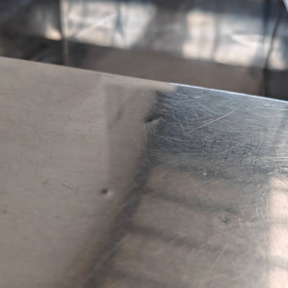 Table basse en acier modèle Tebe, Giovanni Offredi pour Saporiti, années 70