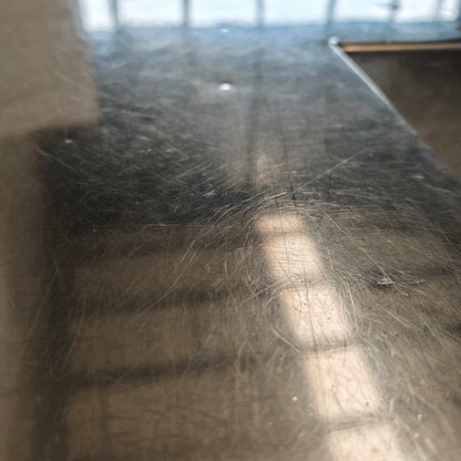 Table basse en acier modèle Tebe, Giovanni Offredi pour Saporiti, années 70