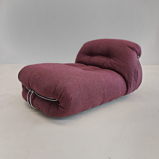 Poltrona chaise long Soriana, Afra Tobia Scarpa per Cassina anni 70