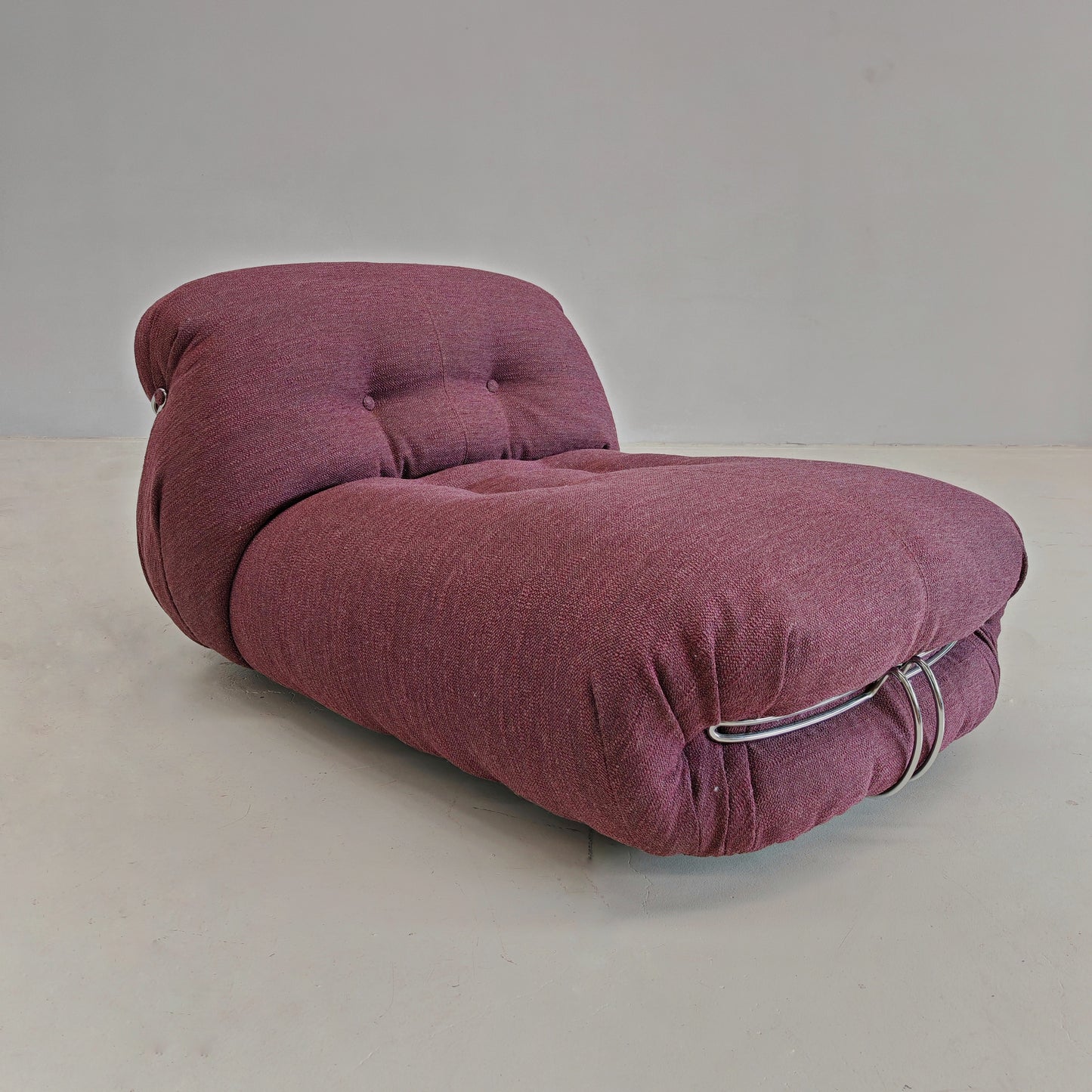 Poltrona chaise long Soriana, Afra Tobia Scarpa per Cassina anni 70