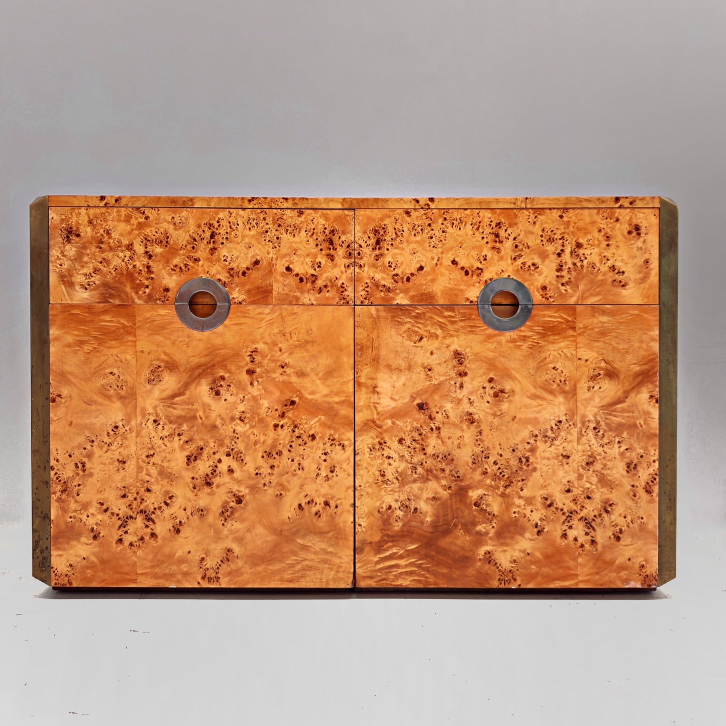 Credenza in Radica Willy Rizzo per mario Sabot