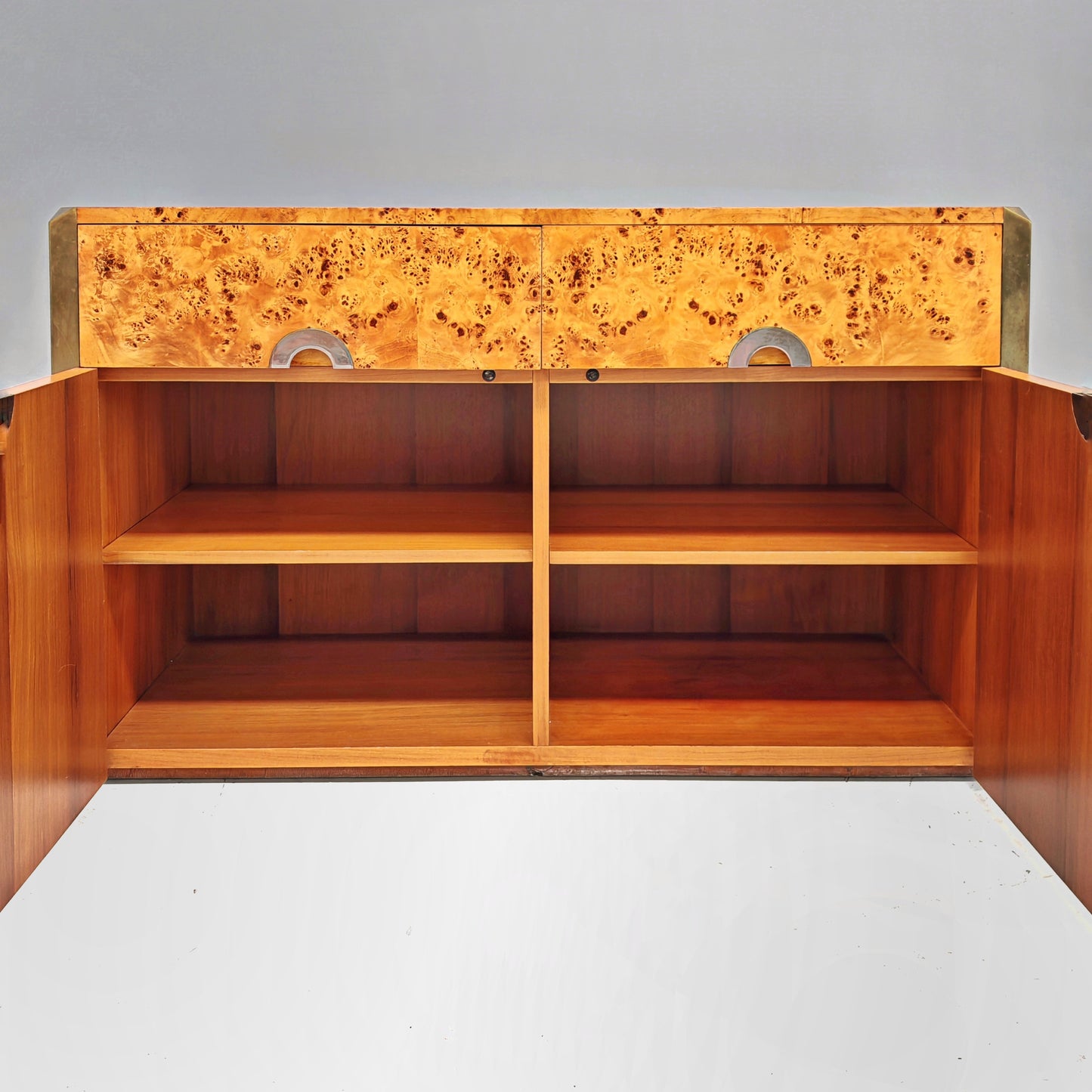 Credenza in Radica Willy Rizzo per mario Sabot