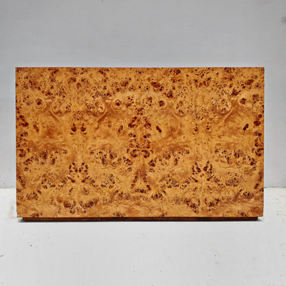 Buffet en ronce de bois Willy Rizzo pour Mario Sabot