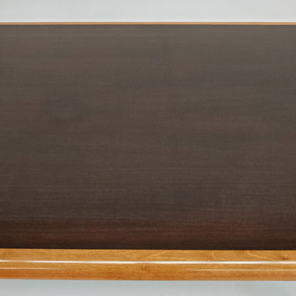 Tavolo rettangolare 6 posti in legno, design anni 70 mod. 781, Vico Magistretti per Cassina