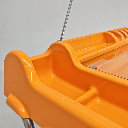 Bureau vintage space age des années 70 modèle « ORIX » des designers V. Parigi et N. Prina pour Molteni