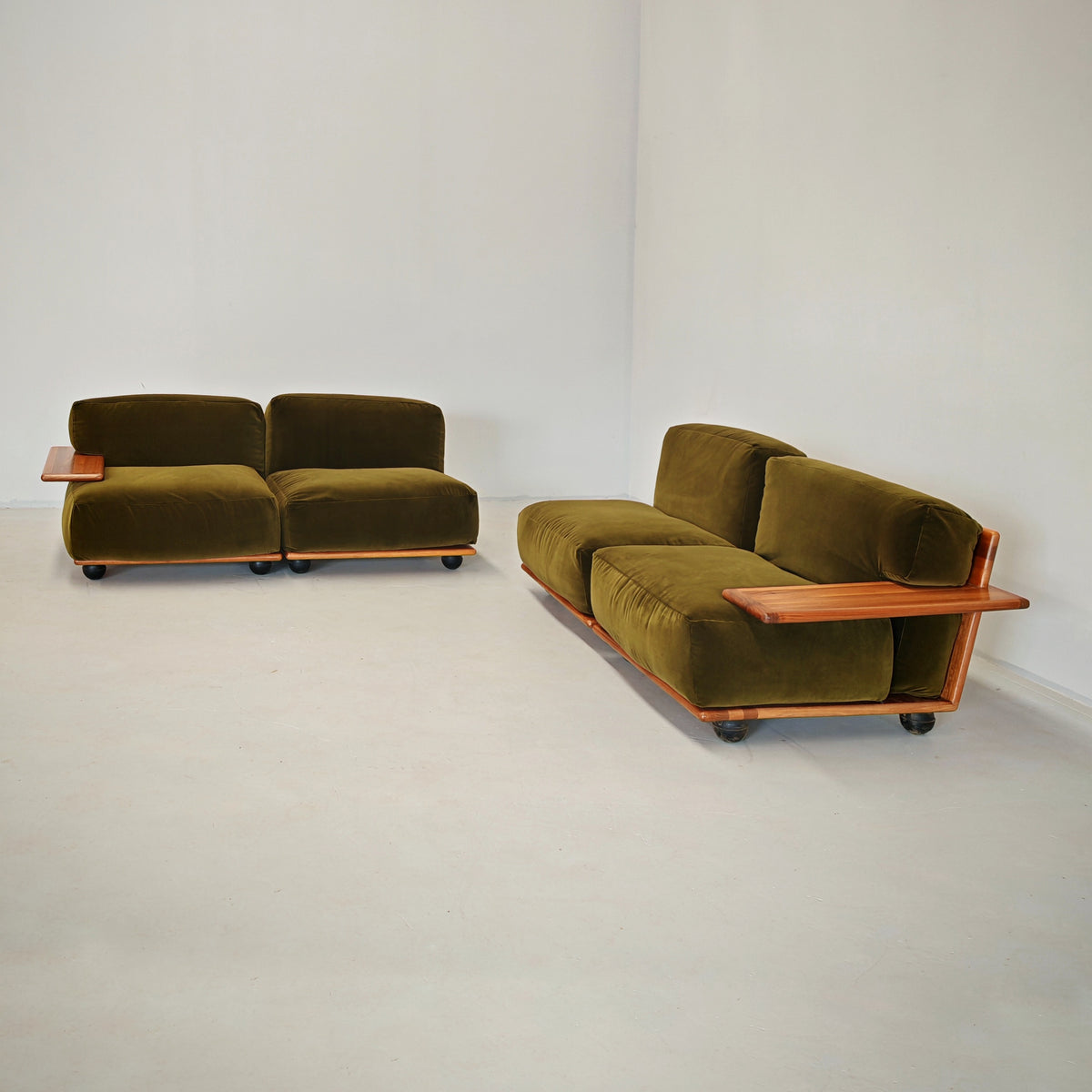 Divano modulare mod. Pianura Mario Bellini per Cassina anni 70