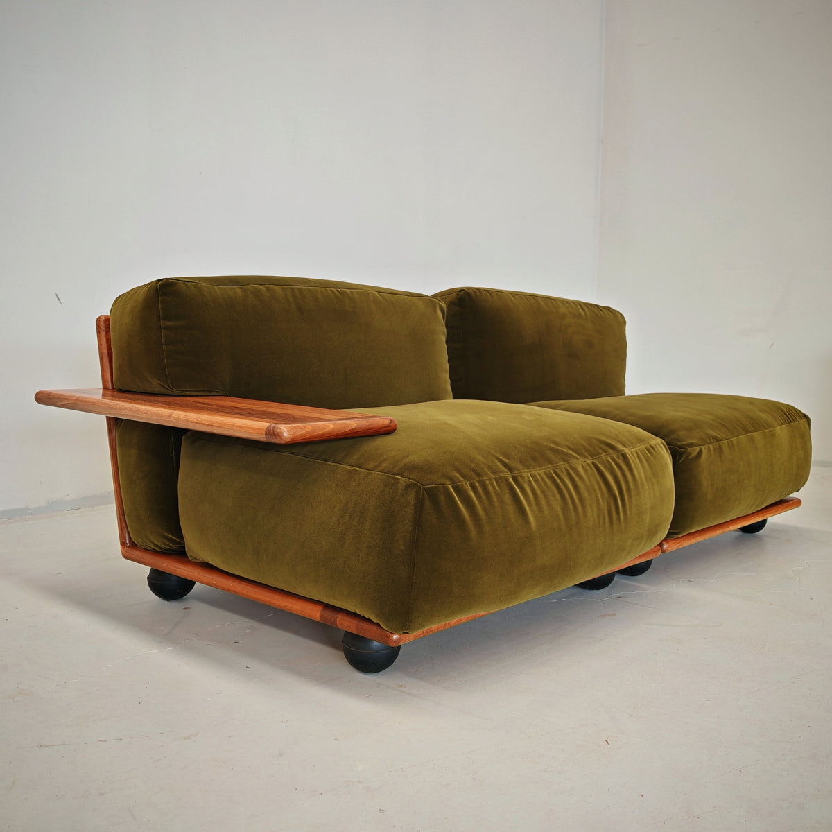 Divano modulare mod. Pianura Mario Bellini per Cassina anni 70