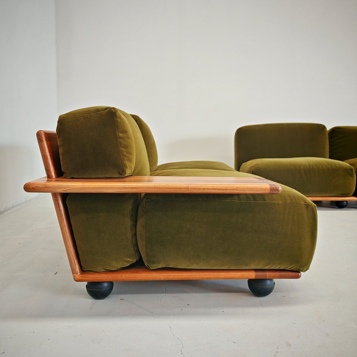 Divano modulare mod. Pianura Mario Bellini per Cassina anni 70
