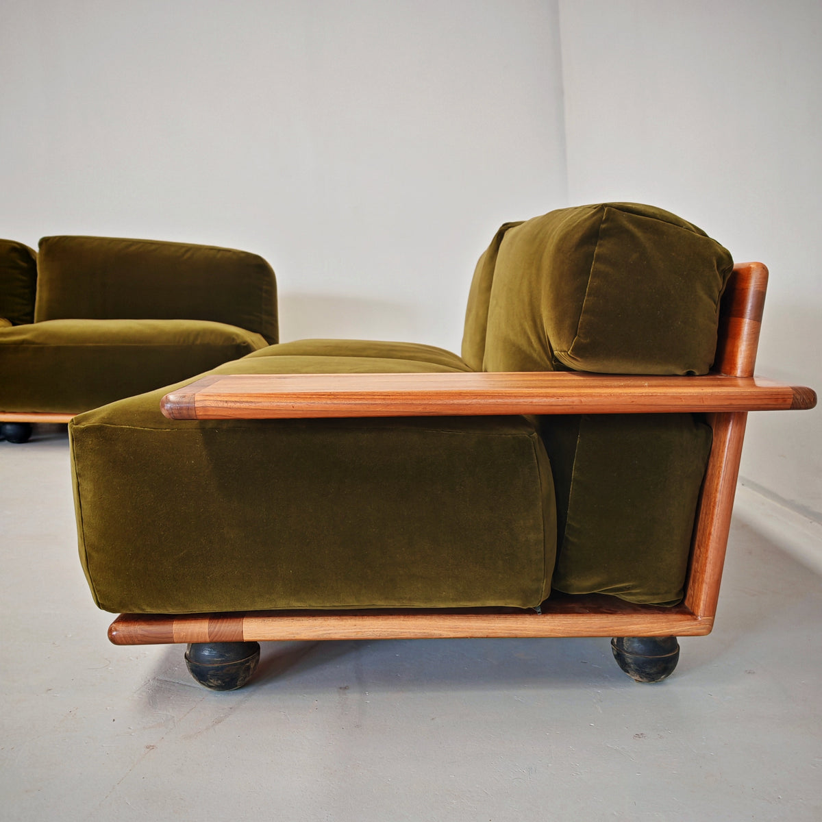 Divano modulare mod. Pianura Mario Bellini per Cassina anni 70