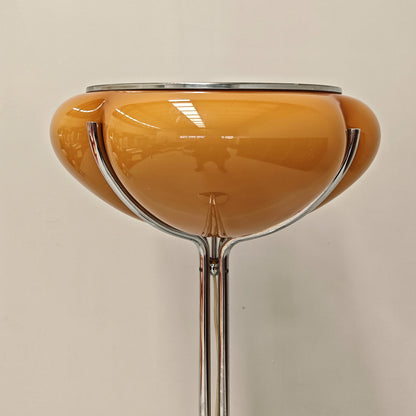 Lampada da terra "Quadrifoglio" Gae Aulenti per Guzzini anni 70