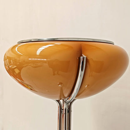 Lampada da terra "Quadrifoglio" Gae Aulenti per Guzzini anni 70