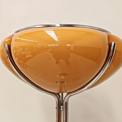 Lampada da terra "Quadrifoglio" Gae Aulenti per Guzzini anni 70