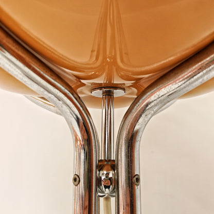 Lampada da terra "Quadrifoglio" Gae Aulenti per Guzzini anni 70