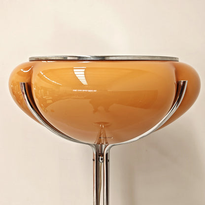Lampada da terra "Quadrifoglio" Gae Aulenti per Guzzini anni 70
