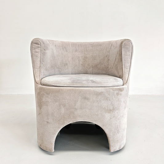 Poltrona a pozzetto "P22 Studio" L. Caccia Dominioni per Azucena anni 70