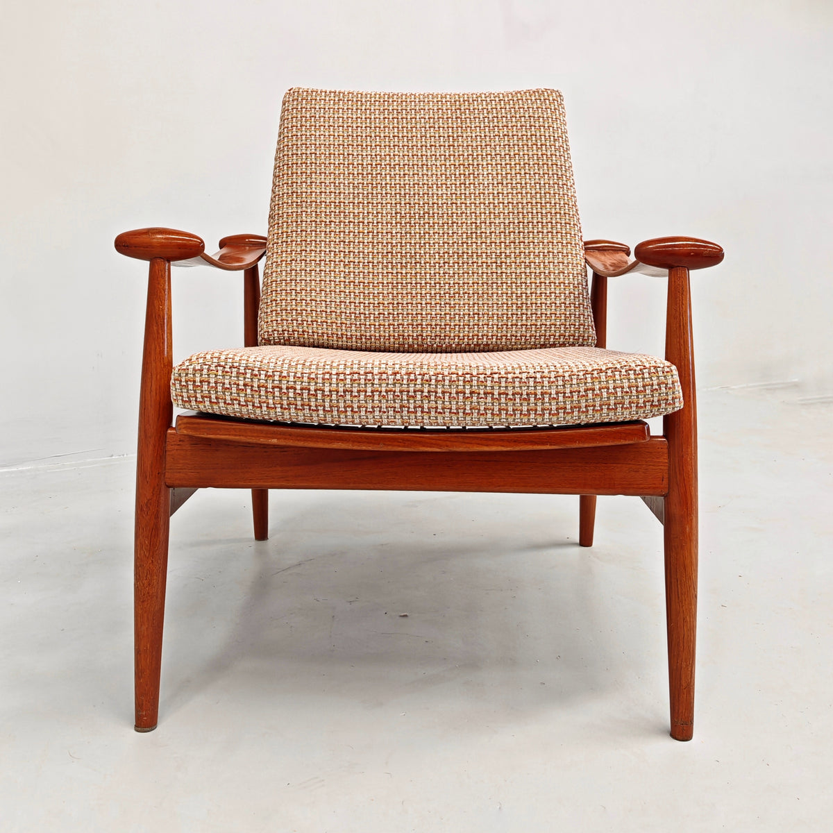 Fauteuil lounge danois modèle « Spade » FD 133 de Finn Juhl pour France & Son, années 60