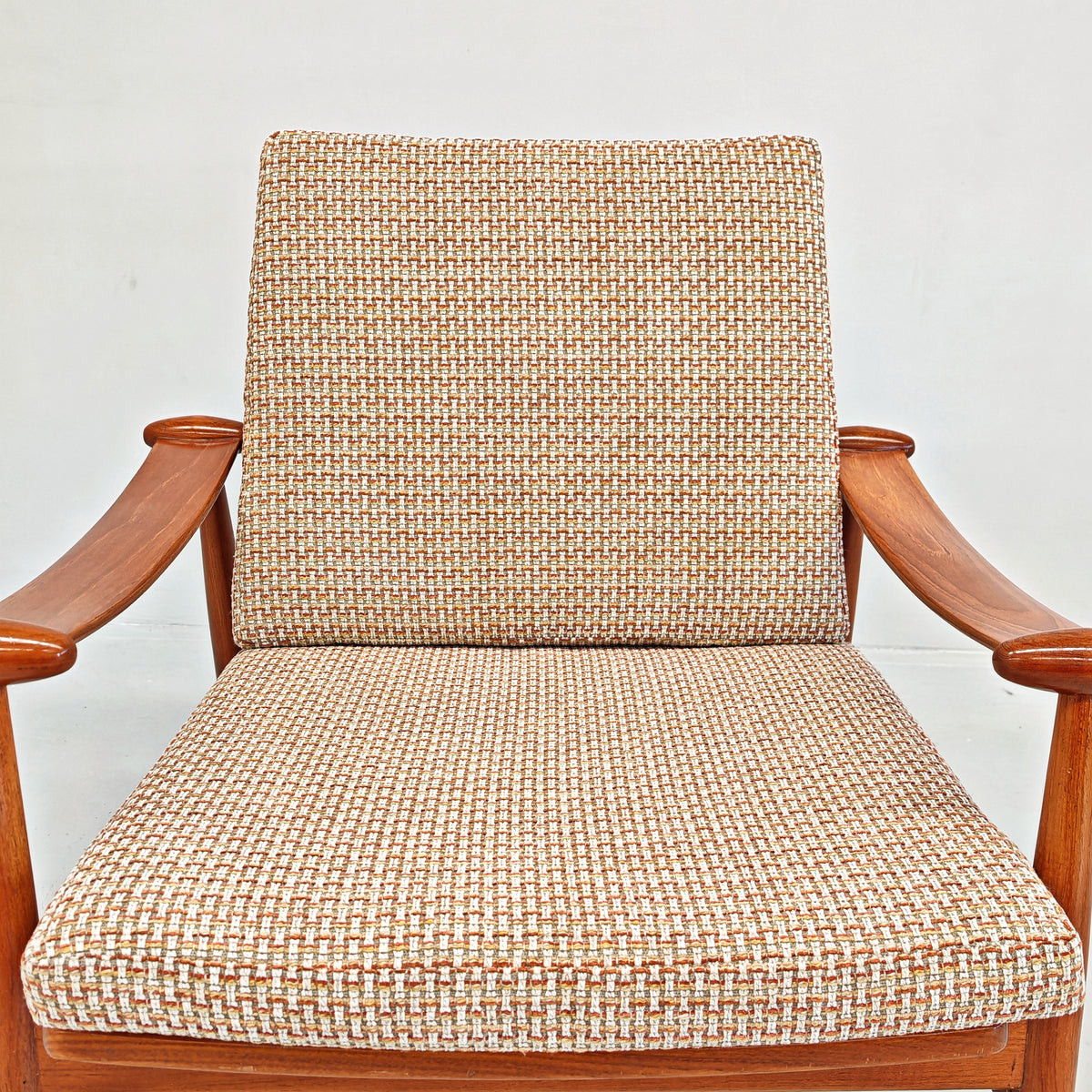 Fauteuil lounge danois modèle « Spade » FD 133 de Finn Juhl pour France & Son, années 60