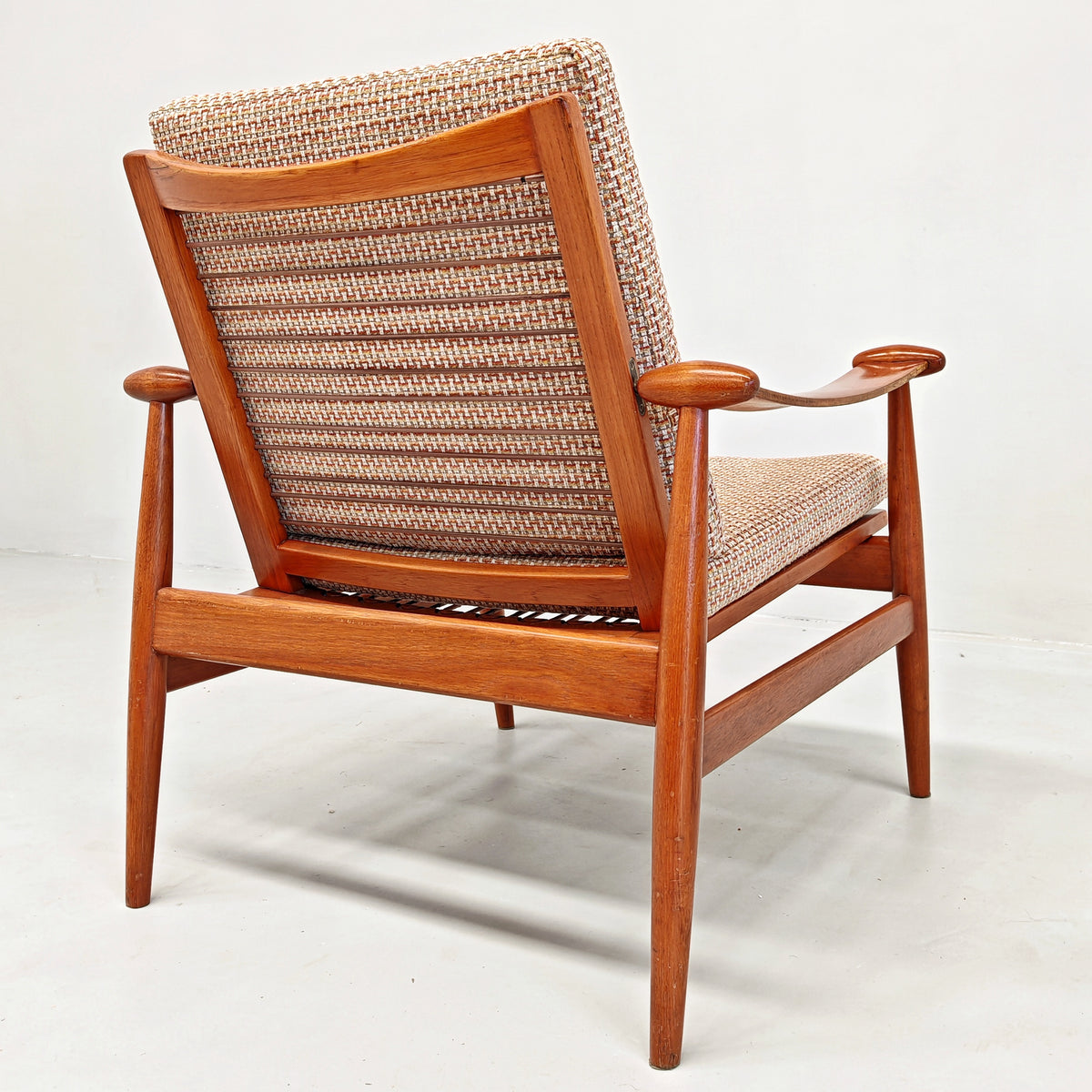 Fauteuil lounge danois modèle « Spade » FD 133 de Finn Juhl pour France & Son, années 60