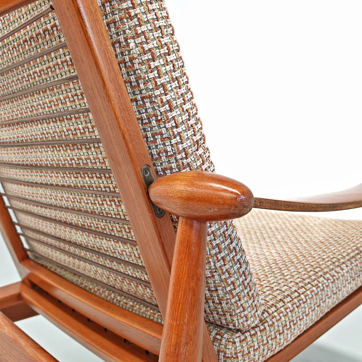 Fauteuil lounge danois modèle « Spade » FD 133 de Finn Juhl pour France & Son, années 60