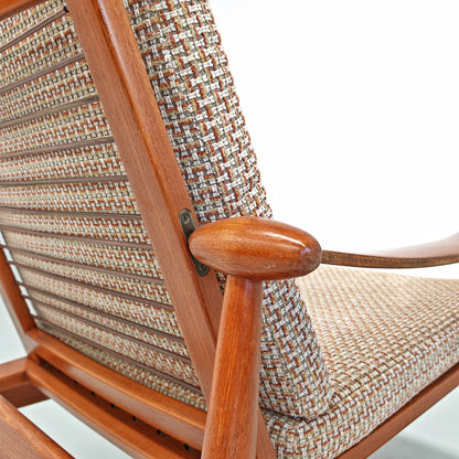 Fauteuil lounge danois modèle « Spade » FD 133 de Finn Juhl pour France & Son, années 60